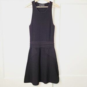 The Rag & Bone Alyssa Black Knit A Line Dress